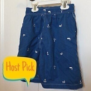 Carters boys size 7 swim trunks NWOT
